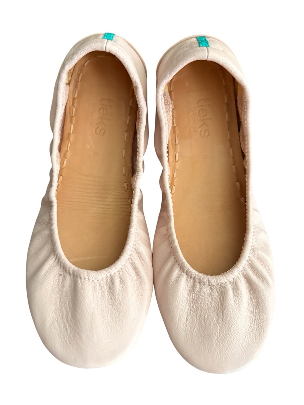 Tieks by Gavrieli Ballet Flats Nude Blush Pink Size 8